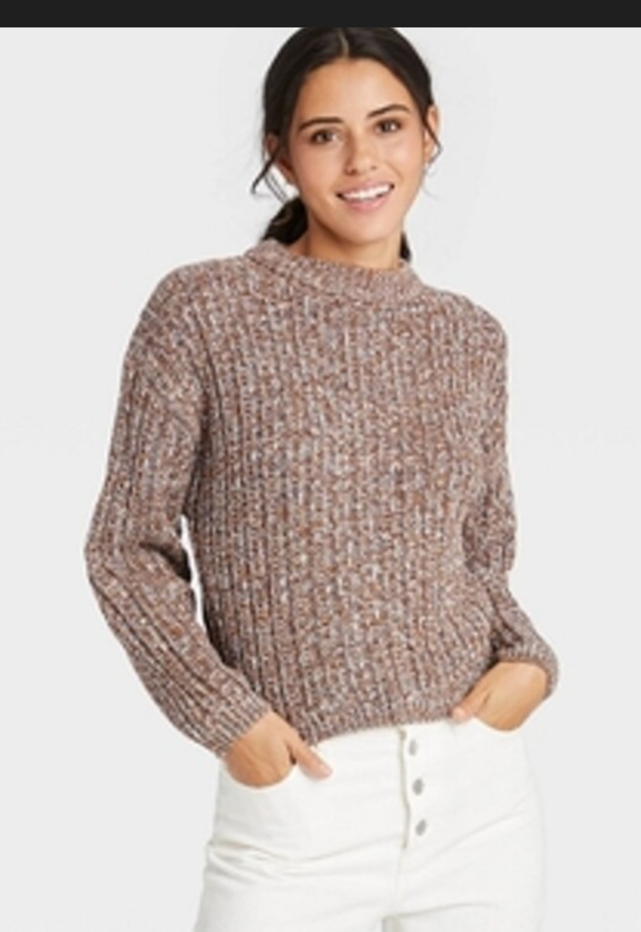 Universal Thread Brown Crewneck Sweater